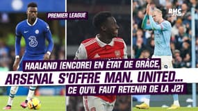 Premier League : Arsenal s’arrache contre Man. United, Haaland (encore) en état de grâce… Ce qu’il faut retenir de la J21