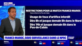 Nord-Pas-de-Calais: plusieurs mesures pour éviter les débordements après France-Maroc