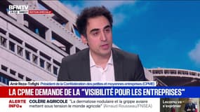 Dette de la France: Amir Reza-Tofighi, président de la CPME, explique "qu'il y a des dettes productives et des dettes improductives"