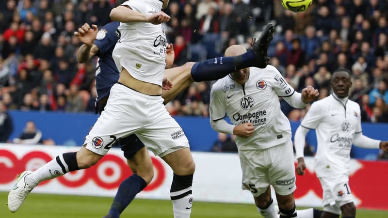 Le geste spectaculaire de Zlatan lors de PSG-Caen