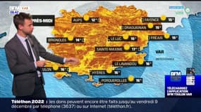 Météo Var: un soleil présent ce lundi, jusqu'à 16°C attendus à Hyères