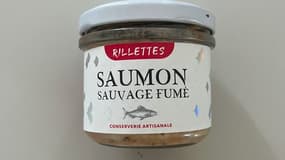 Ces rillettes de saumon sont rappelées.