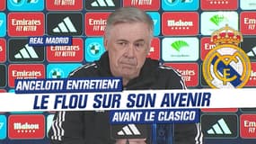 Real Madrid : Ciblé par le Brésil, Ancelotti entretient le flou sur son avenir avant le Clasico