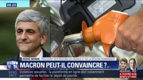 Pour Hervé Morin, président des régions de France, il faut faire un moratoire pour "reposer la question de la fiscalité environnementale"