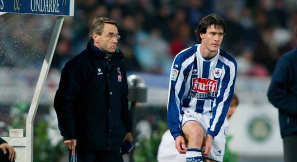 Raynald Denoueix avec la Real Sociedad en 2002-2003