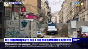 Les commerçants de la rue Paul Chenavard attendent sa réouverture