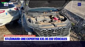 Crues dans le Pas-de-Calais: des centaines de véhicules à expertiser dans une concession