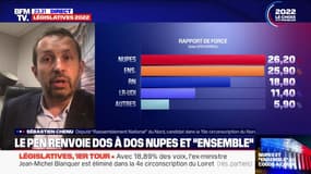 Pour Sébastien Chenu, les candidats Nupes sont "coresponsables de la situation dans laquelle nous nous trouvons"