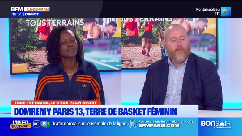 Tous terrains du lundi 18 novembre - Domremy Paris 13, terre de basket féminin