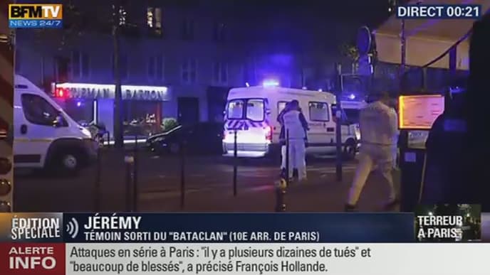 Les attaques ont touché quatre lieux dans Paris.