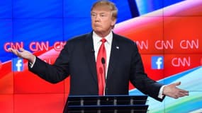 Le candidat à la primaire républicaine, Donald Trump, à Las Vegas le 15 décembre 2015