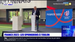 Coupe du Monde de rugby 2023: les Springboks à Toulon