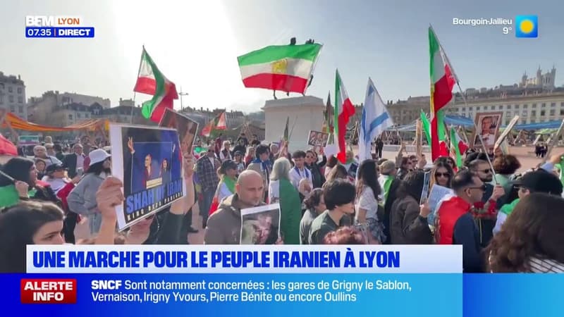 Une marche pour le peuple iranien à Lyon ce samedi