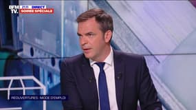 Réouverture des stades: Olivier Véran annonce la nécessité d'un pass sanitaire au-delà de 1000 personnes