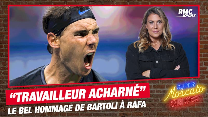 "Les amoureux du tennis sont tristes", les mots de Bartoli après la retraite de Nadal