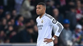 Kylian Mbappé avec le Real Madrid face à Lille en Ligue des champions, le 2 octobre 2024.