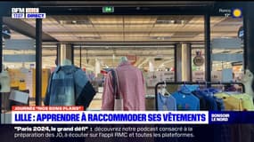 Lille: un atelier pour apprendre à raccommoder ses vêtements