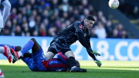 Liam Roberts heurte violemment Jean-Philippe Mateta lors de Crystal Palace-Millwall (3-1, FA Cup), le 1er mars 2025