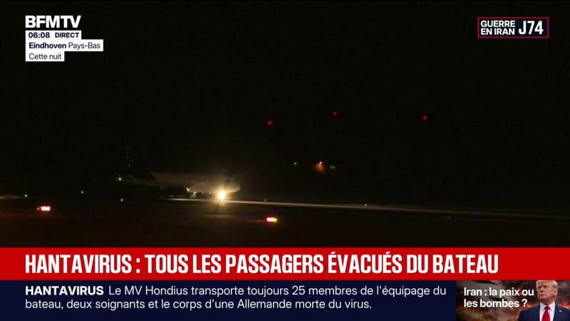 Hantavirus: l'évacuation du MV Hondius est terminée