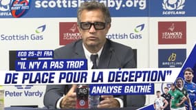 Écosse 25 - 21 France : "Il n'y a pas trop de place pour la déception", analyse froidement Galthié