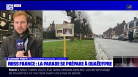 La parade se prépare à Quaëdypre avant l'arrivée de Miss France 2024