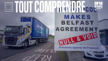 Les unionistes du DUP sont farouchement opposés au protocole nord-irlandais 