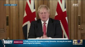 Boris Johnson, le Premier ministre britannique, a été admis à l'hôpital suite au coronavirus