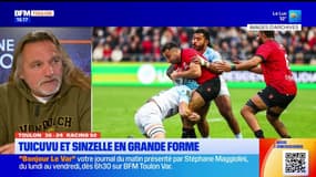 RCT-Racing: Tuicuvu et Sinzelle en grande forme lors de la victoire des Toulonnais