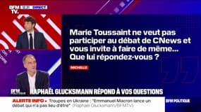 Raphaël Glucksmann annonce qu'il ne "comptera pas se rendre" au débat sur les Européennes organisé sur CNews le 30 mai