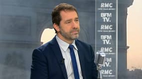 Christophe Castaner sur BFMTV, le 22 février 2018.