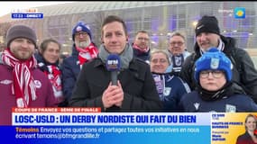Coupe de France: ambiance amicale avant le derby des Flandres