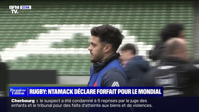 Coupe du monde de rugby: Romain Ntamack, figure du XV de France, déclare forfait
