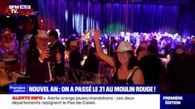 Nouvel An: ambiance festive au Moulin Rouge 