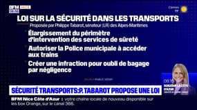 Sécurité dans les transports: Philippe Tabarot propose une loi