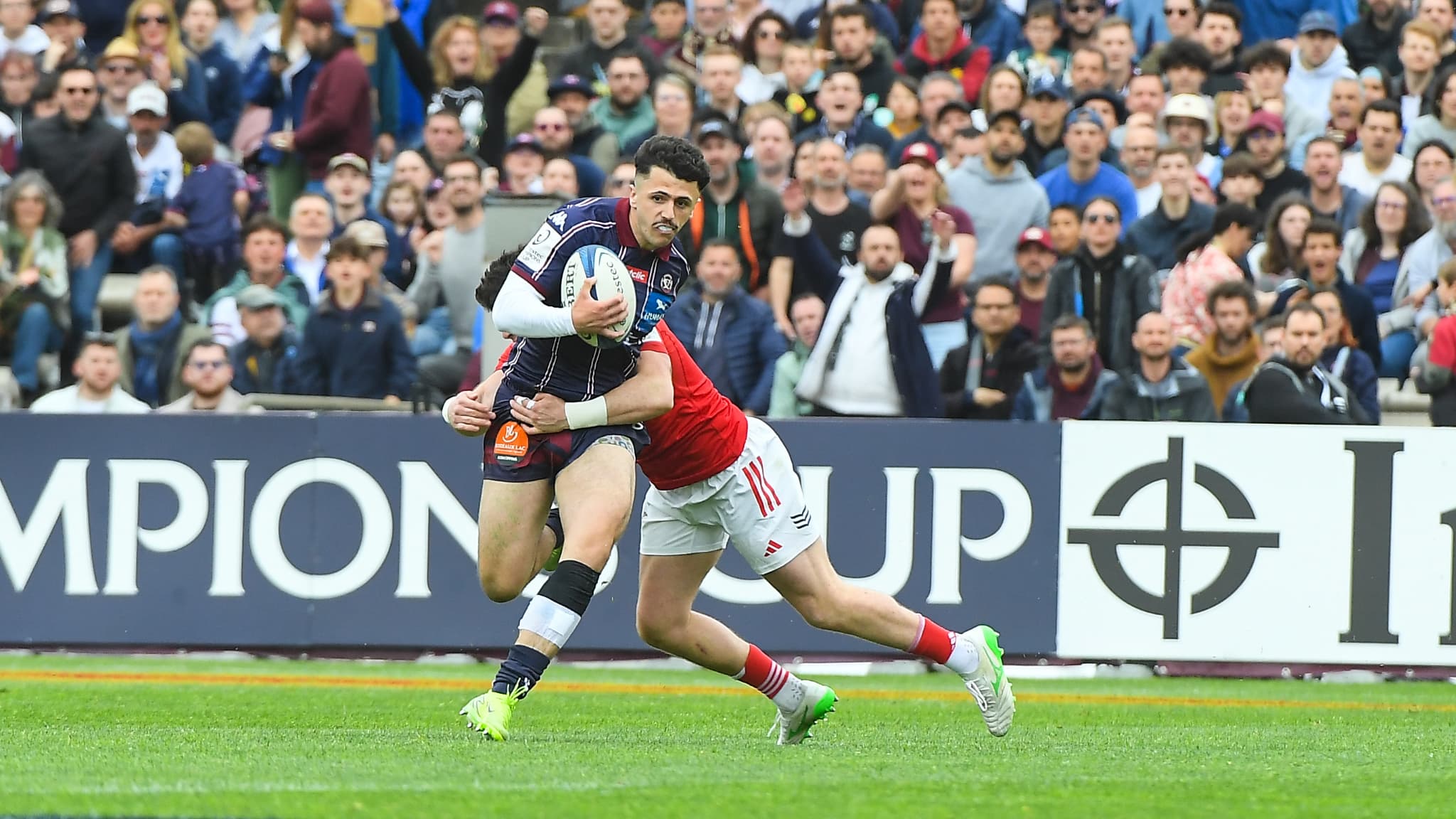 Jon Echegaray lors de Bordeaux-Munster, le 12 avril 2025.