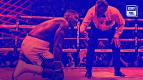 Anthony Joshua compté par l'arbitre lors de son premier combat face à Andy Ruiz Jr