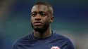 Le défenseur français de Leipzig,  Dayot Upamecano, lors du match de Bundesliga à domicile contre le Bayer Leverkusen, le 30 janvier 2021