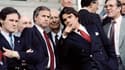 Michel Hidalgo et Bernard Tapie