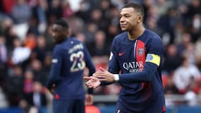 Kylian Mbappé lors de PSG-Reims, le 10 mars 2024