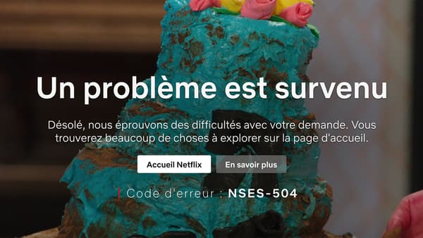 Capture d'écran de Netflix Capture d'écran de Netflix
