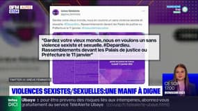 Digne-les-Bains: une manifestation contre les violences sexistes et sexuelles