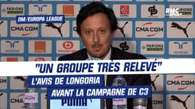 OM/Europa League : "Un groupe très relevé", l'avis de Longoria avant la campagne de C3