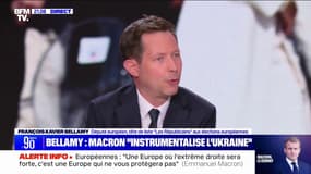 Européennes: voter pour le RN, ce sont "des voix perdues pour la France et les Français", assure François-Xavier Bellamy