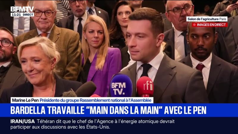 Jordan Bardella: "L'heure est grave, le monde agricole et rural français est dans une situation de très grande souffrance"
