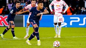 Le penalty de Kylian Mbappé face à Leipzig