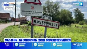 Deux communes du Bas-Rhin portent le même nom, Rosenwiller