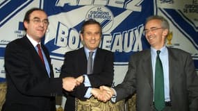Jean-Didier Lange, au centre de la photo