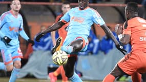 Benjamin Mendy avec le maillot de l'OM
