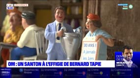 OM: un santon à l'effigie de Bernard Tapie, pour célébrer les 30 ans du sacre en Ligue des champions