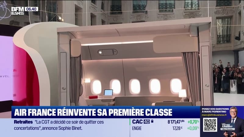 Air France réinvente sa première classe